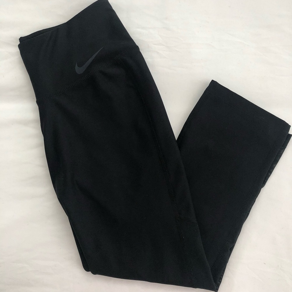 💥Nike DRI-FIT Crop Leggings Black (XS)